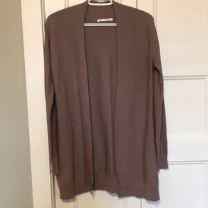 Cyrus pink ribbed cardigan